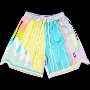 EUC Trillest Establishment WHAT THE PASTEL Swingman Shorts Men's Size  Large 36
